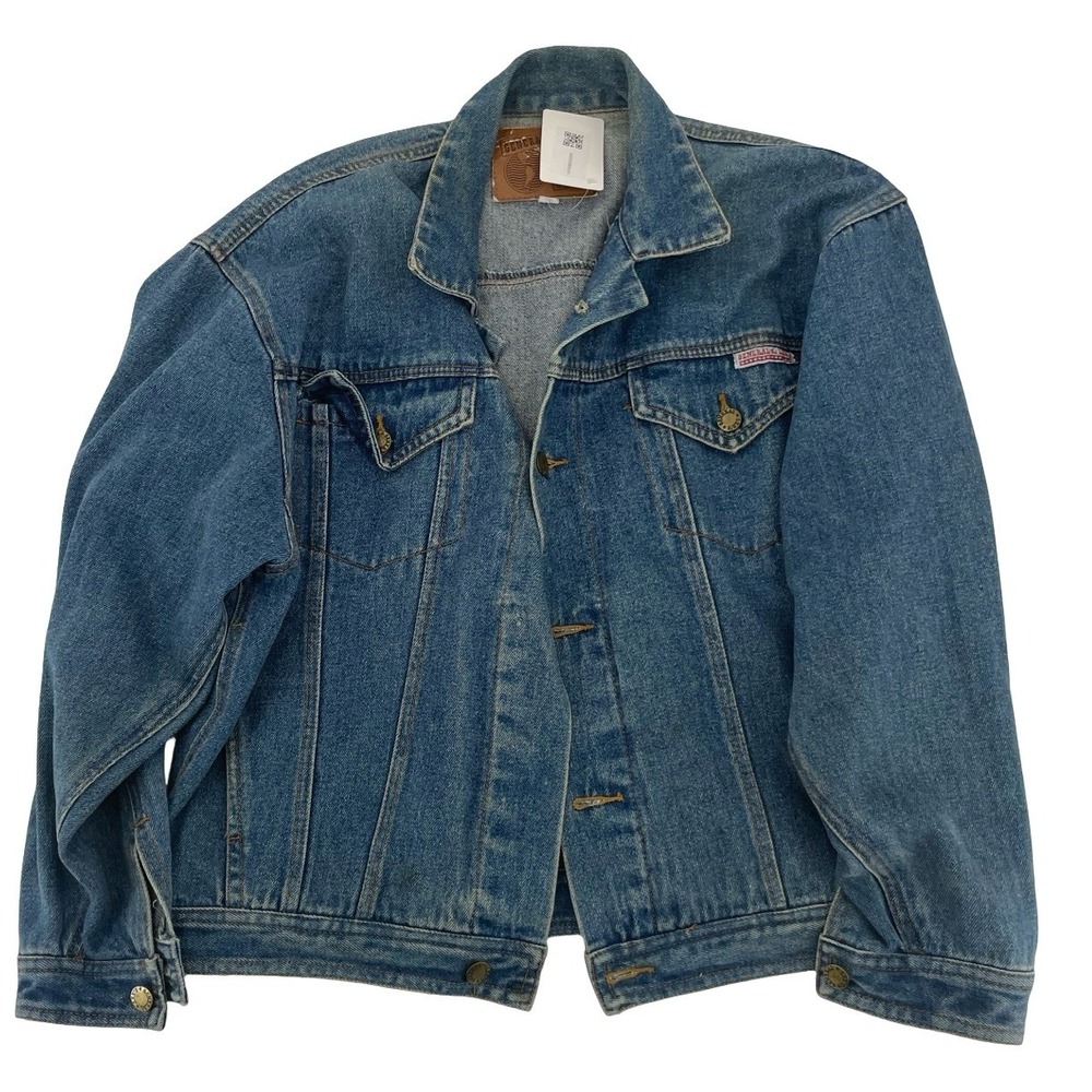 General Lee's Men's Denim Jacket Trucker Blue Cotton Vintage 90s S